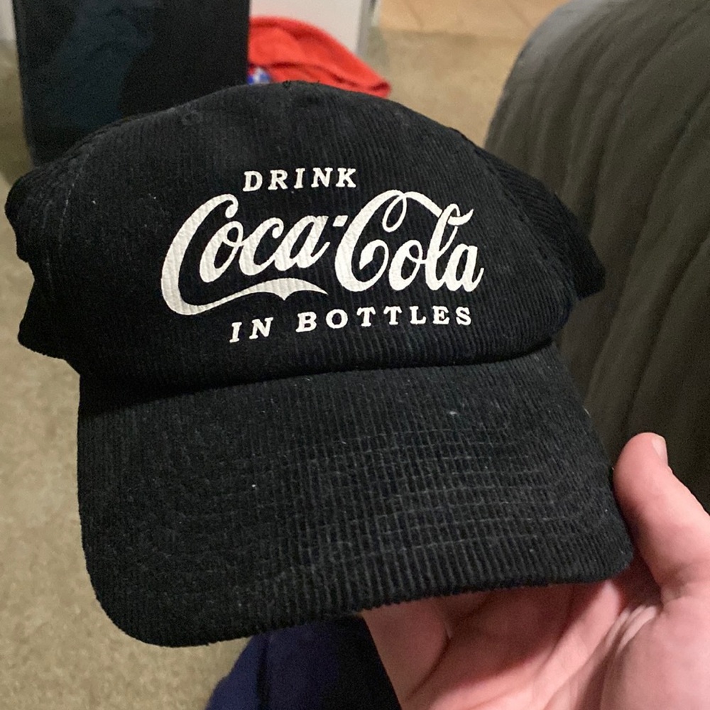Corduroy Coca Cola Hat
